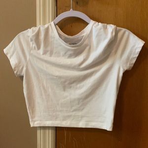 Small white crop-top from Wild Fable